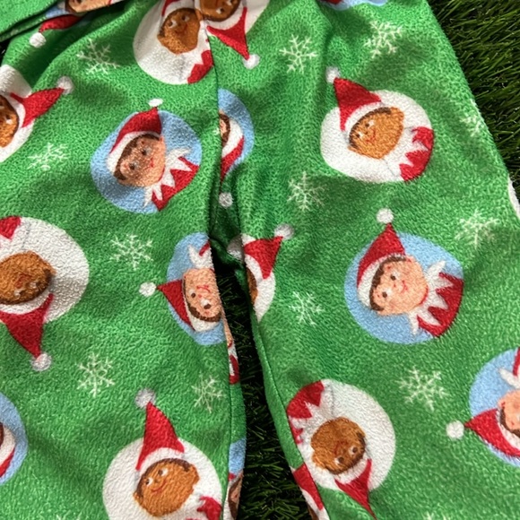 Elf on the Shelf Button Down Infant Pajama Set - Picture 2 of 5